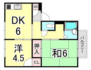 ハイツKSの物件間取画像